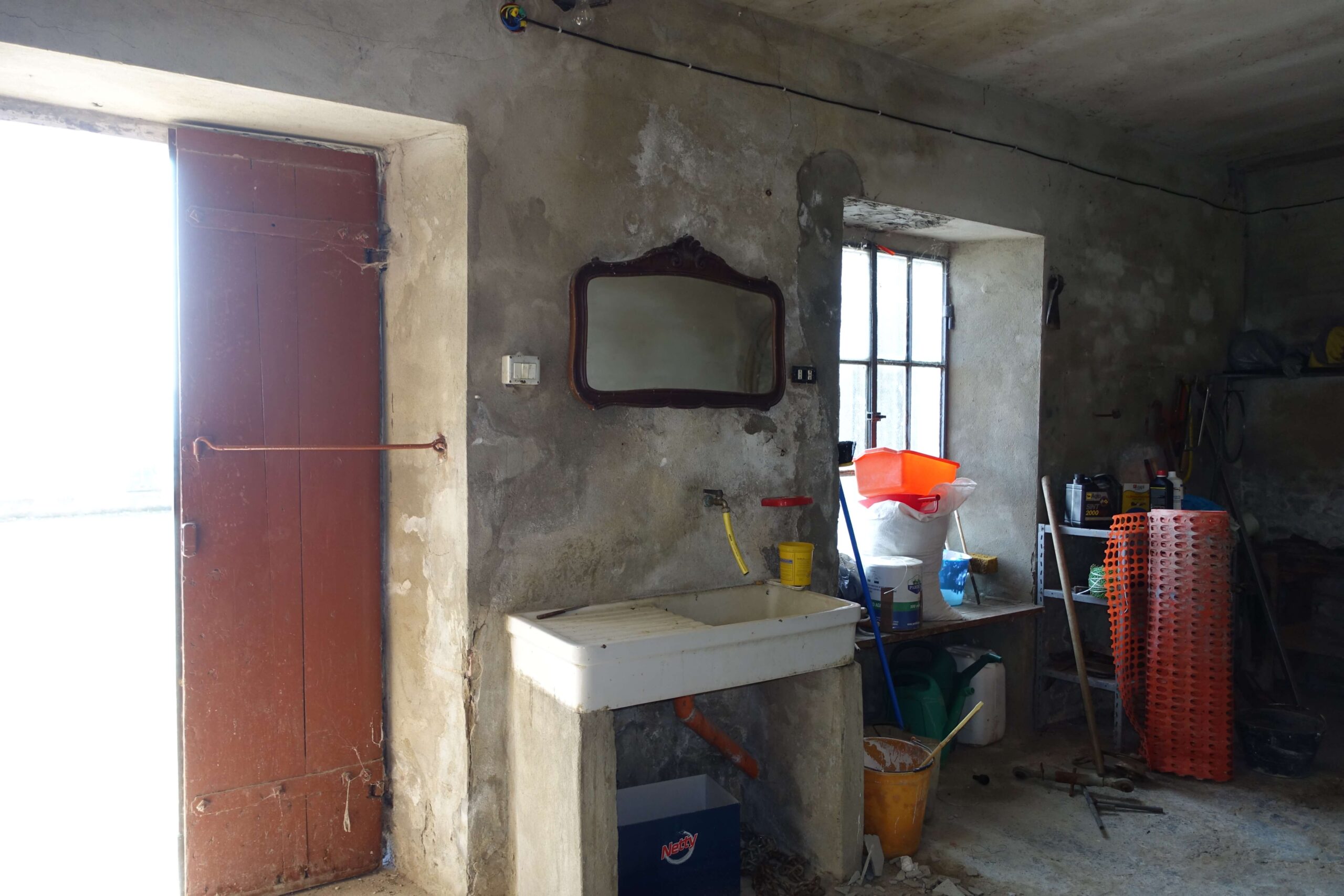 Panorama con vigneti. Panorama con vigneti.