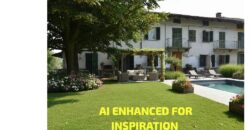 Cascina mezza collina