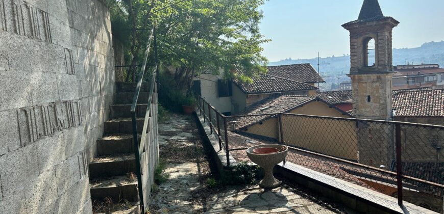 Vista sui tetti.